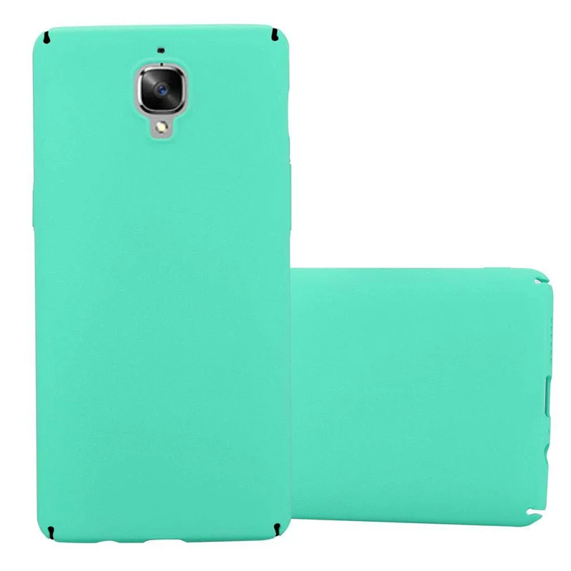 Cadorabo Hülle kompatibel mit OnePlus 3 / 3T Hard Case Schutzhülle in Frosted Optik gegen Kratzer und Stöße