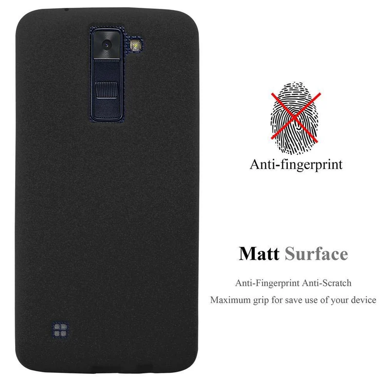 Cadorabo Hülle kompatibel mit LG K8 2016 Schutzhülle aus flexiblem TPU Silikon