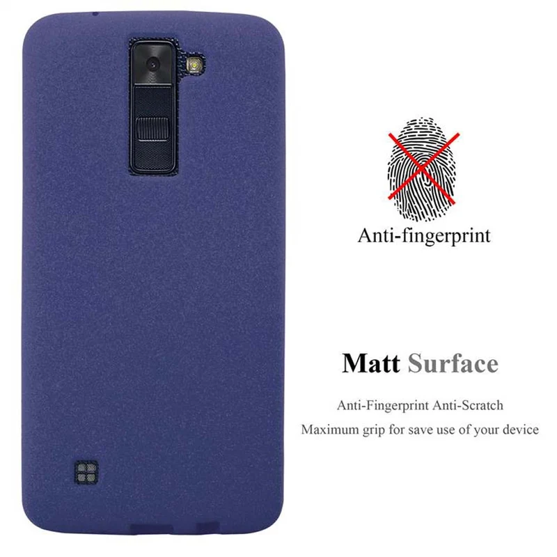 Cadorabo Hülle kompatibel mit LG K8 2016 Schutzhülle aus flexiblem TPU Silikon
