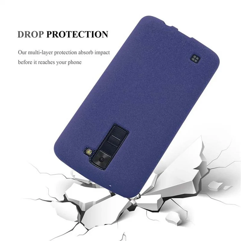 Cadorabo Hülle kompatibel mit LG K8 2016 Schutzhülle aus flexiblem TPU Silikon