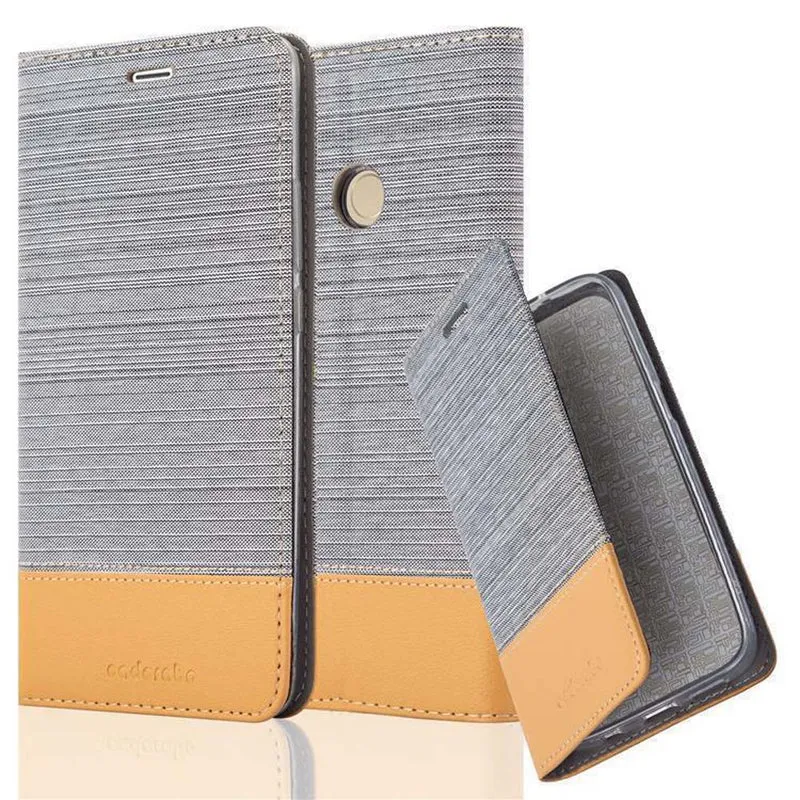 Cadorabo Hülle kompatibel mit Xiaomi Mi MAX 2 Schutzhülle mit Magnetverschluss, Standfunktion und Kartenfach