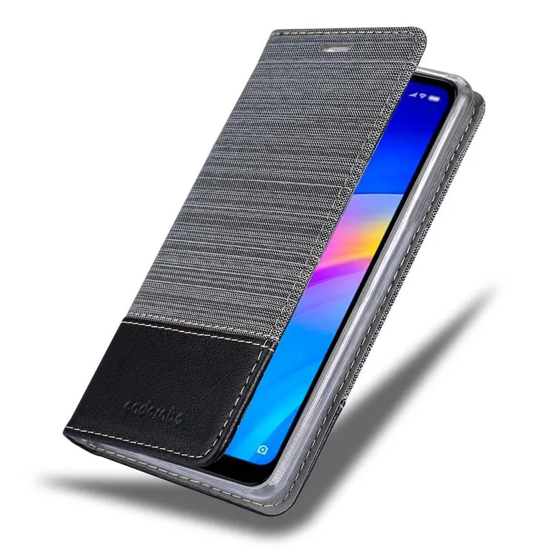 Cadorabo Hülle kompatibel mit Xiaomi RedMi 7 Schutzhülle mit Magnetverschluss, Standfunktion und Kartenfach