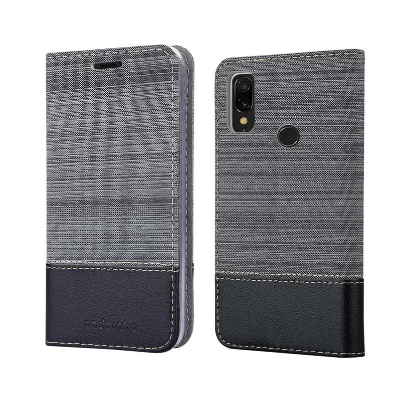 Cadorabo Hülle kompatibel mit Xiaomi RedMi 7 Schutzhülle mit Magnetverschluss, Standfunktion und Kartenfach