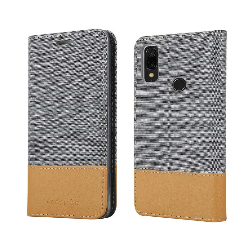Cadorabo Hülle kompatibel mit Xiaomi RedMi 7 Schutzhülle mit Magnetverschluss, Standfunktion und Kartenfach