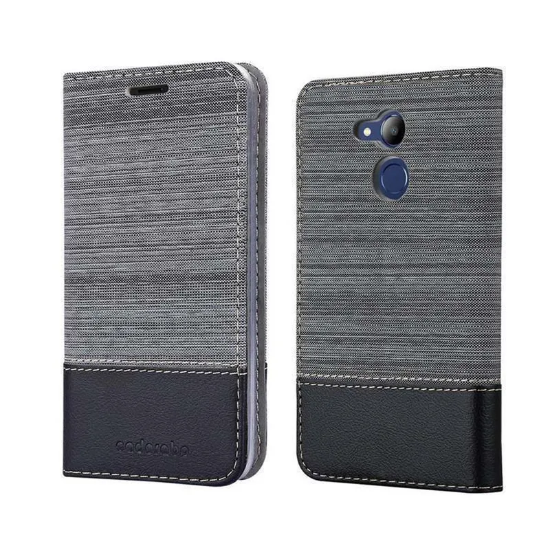Cadorabo Hülle kompatibel mit Honor V9 PLAY Schutzhülle mit Magnetverschluss, Standfunktion und Kartenfach