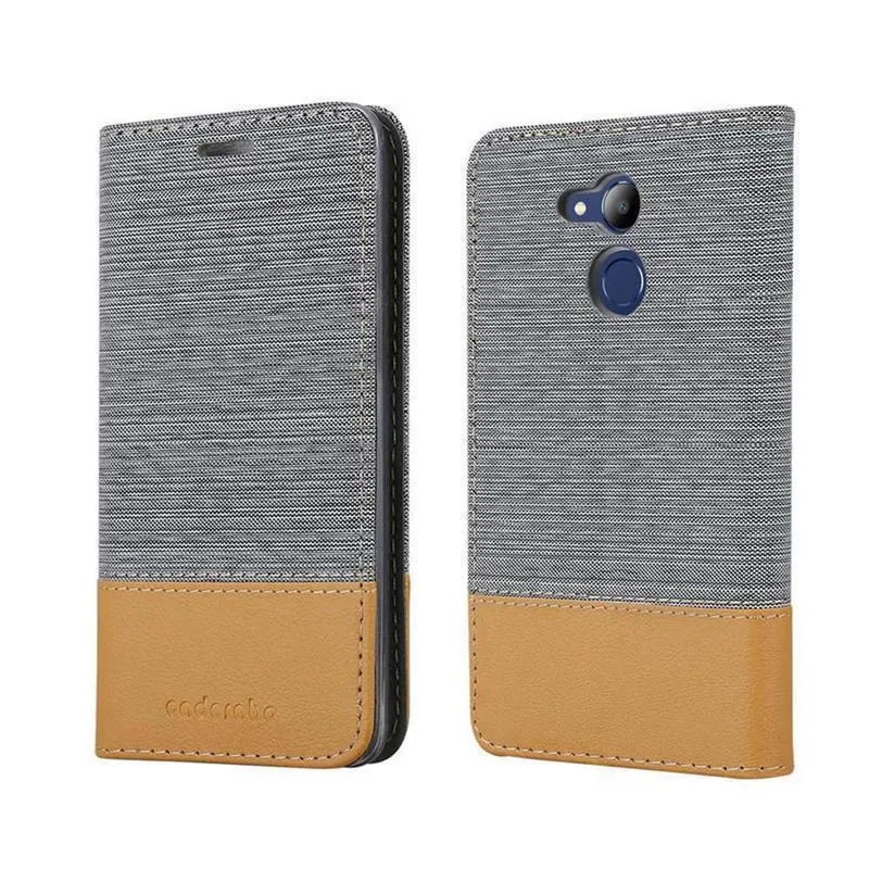 Cadorabo Hülle kompatibel mit Honor V9 PLAY Schutzhülle mit Magnetverschluss, Standfunktion und Kartenfach
