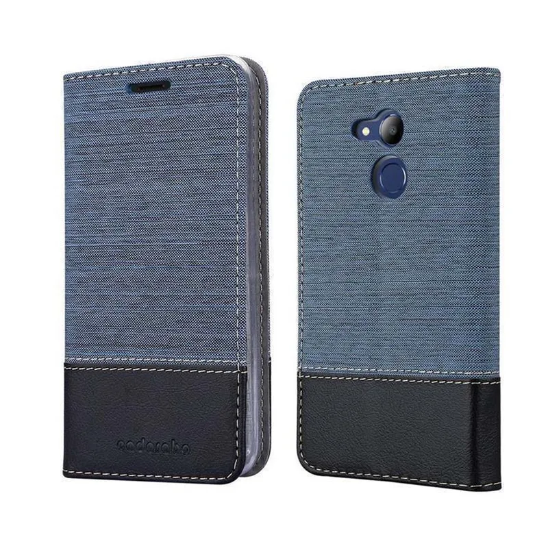 Cadorabo Hülle kompatibel mit Honor V9 PLAY Schutzhülle mit Magnetverschluss, Standfunktion und Kartenfach