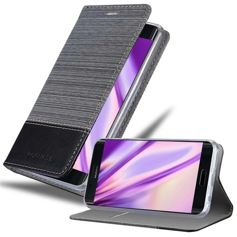 Cadorabo Hülle kompatibel mit Huawei MATE 9 PRO Schutzhülle mit Magnetverschluss, Standfunktion und Kartenfach