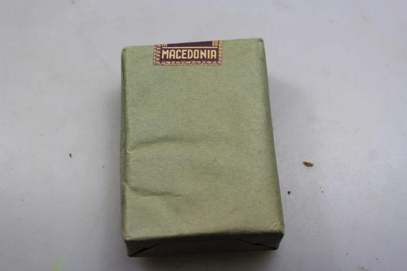 Packung mit 20 „Macedonia“-Zigaretten, 30er/40er Jahre