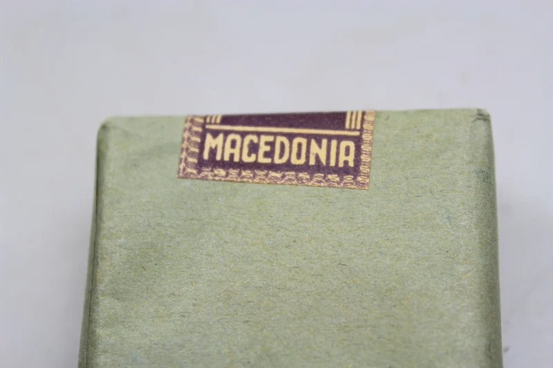 Packung mit 20 „Macedonia“-Zigaretten, 30er/40er Jahre