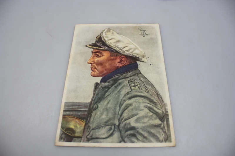 Postkarte Willrich - „Kapitänleutnant Prien“