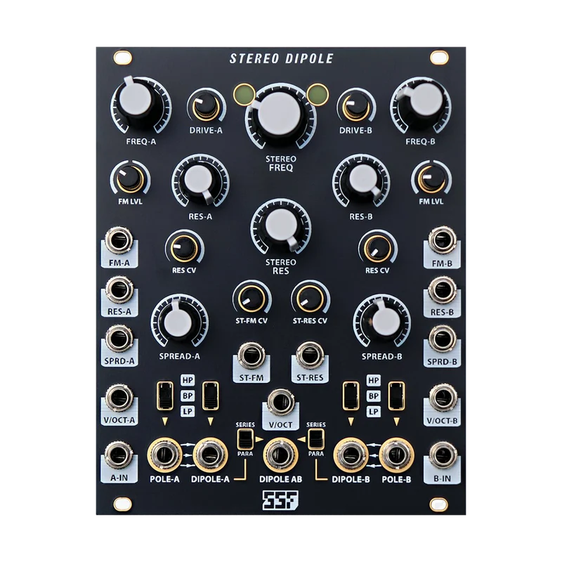 Steady State Fate Stereo Dipol (Schwarz und Gold)