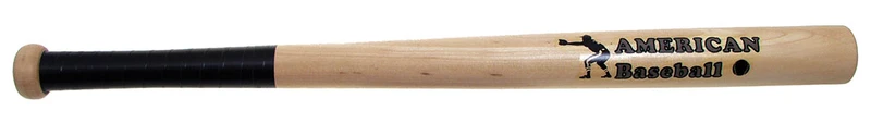 Baseballschläger, Holz, 26"