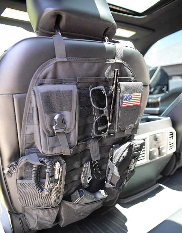 Rücksitz Autositz Organizer Auto Aufbewahrungstasche Molle Panel KFZ