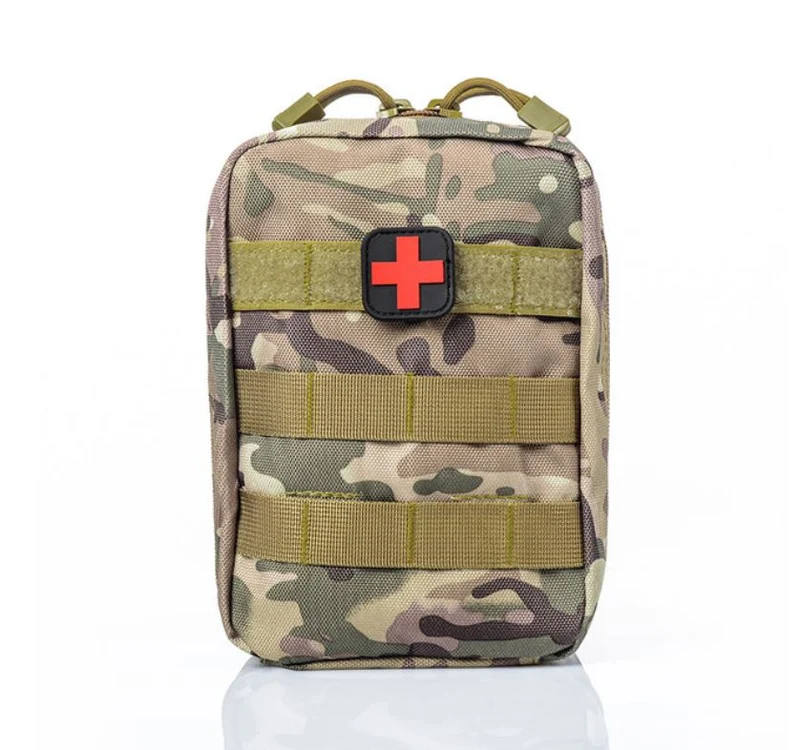 Taktische Erste Hilfe Tasche mit Rotkreuz Patch Molle Pouch