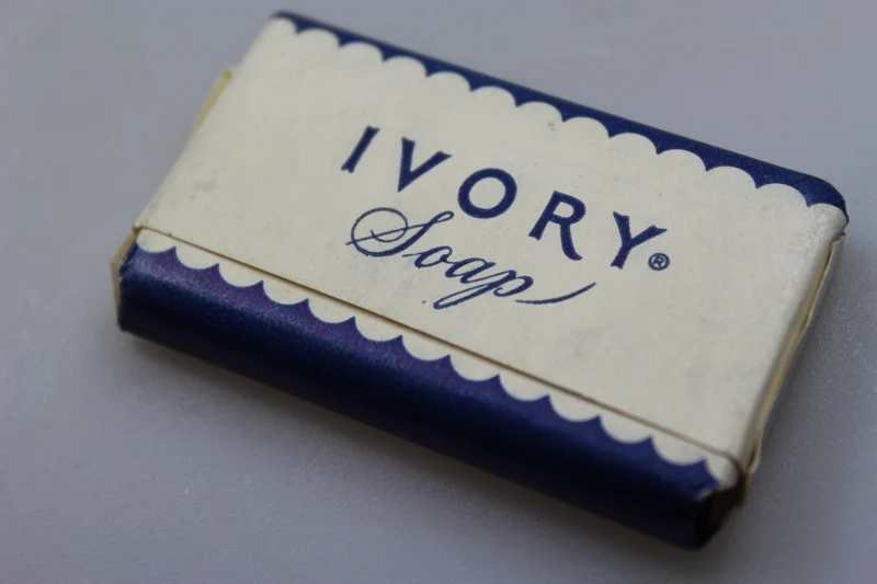 US-amerikanisches Stück Seife „Ivory“, 40er Jahre