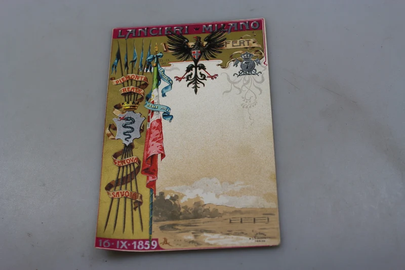 Postkarte 7th Lancers „Milan“