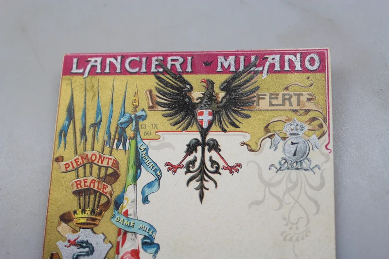 Postkarte 7th Lancers „Milan“