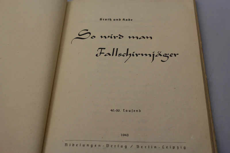 Repro „So wird mann Fallschmirjager“