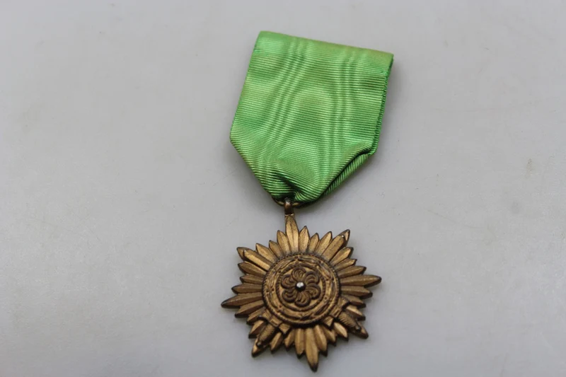 Ostvolksmedaille „Bronze“ 3. Klasse mit Schwertern