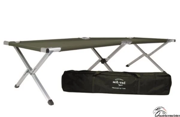 Mil-Tec Feldbett US Typ Alu m.Ta.