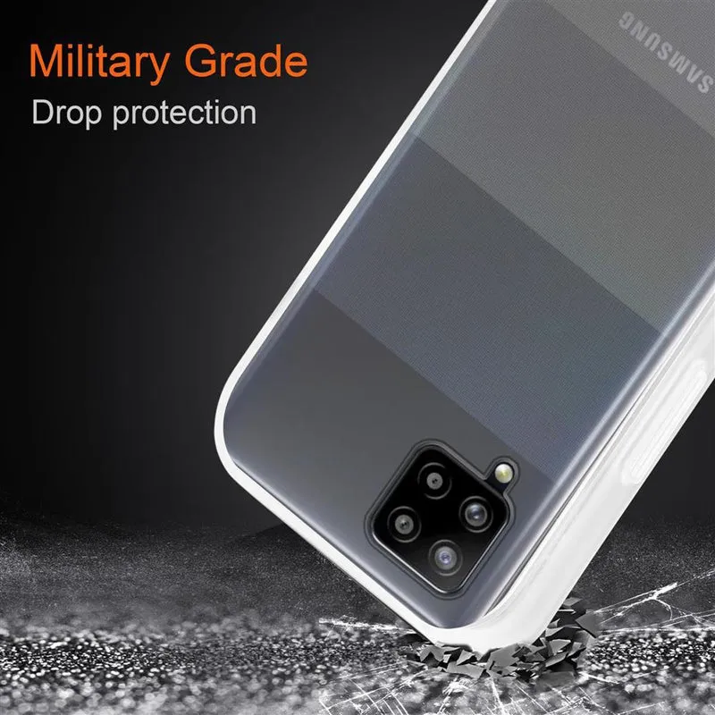 Cadorabo Hülle kompatibel mit Samsung Galaxy A42 5G / M42 5G Hybrid Schutzhülle mit TPU Silikon Innenseite und matter Kunststoff Rückseite