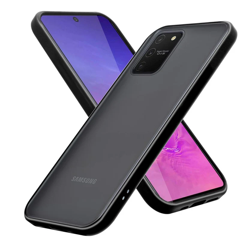 Cadorabo Hülle kompatibel mit Samsung Galaxy A91 / S10 LITE / M80s Hybrid Schutzhülle mit TPU Silikon Innenseite und matter Kunststoff Rückseite