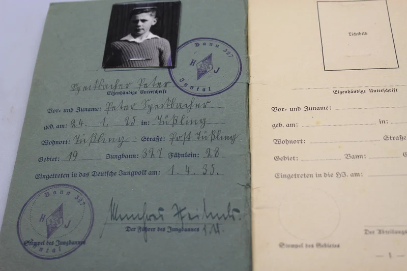 "Für Leistungen im Deutschen Jungvolk" Be-Vo