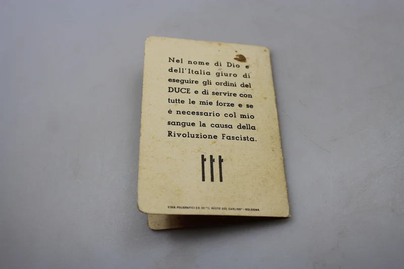 GIL-Karte "Kleiner Italiener"
