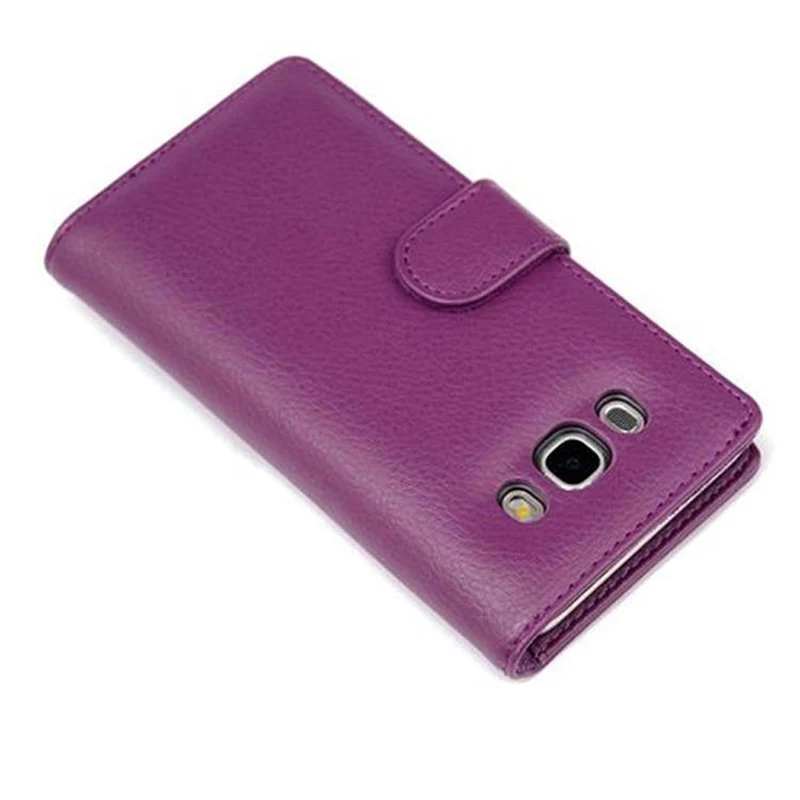 Cadorabo Hülle kompatibel mit Samsung Galaxy J5 2016 Schutzhülle mit Magnetverschluss und 3 Kartenfächern