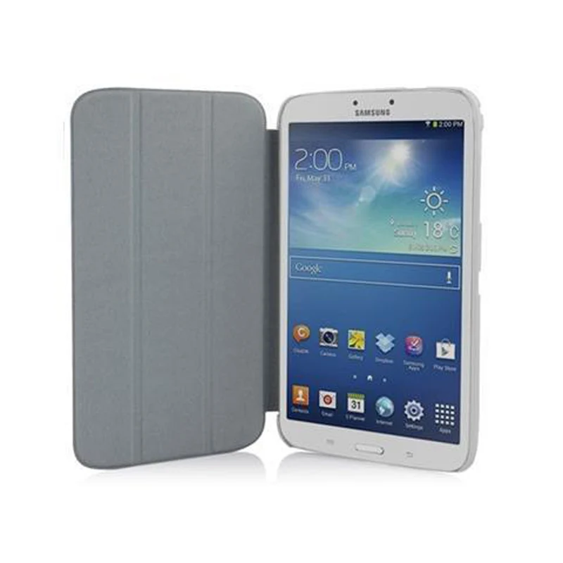 Cadorabo Tablet Hülle kompatibel mit Samsung Galaxy Tab 3 (8 Zoll) Ultra Dünne Schutzhülle mit Auto Wake Up und Standfunktion