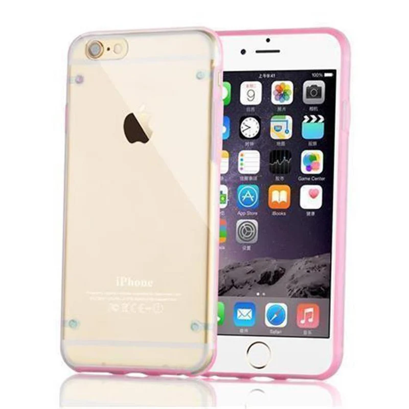 Cadorabo Hülle kompatibel mit Apple iPhone 6 / 6S Schutzhülle aus flexiblem TPU Silikon