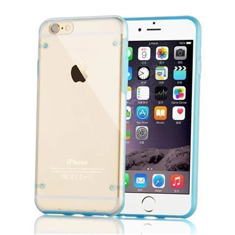 Cadorabo Hülle kompatibel mit Apple iPhone 6 / 6S Schutzhülle aus flexiblem TPU Silikon