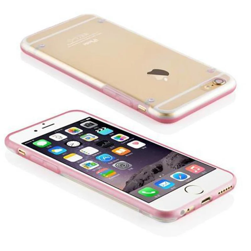 Cadorabo Hülle kompatibel mit Apple iPhone 6 / 6S Schutzhülle aus flexiblem TPU Silikon