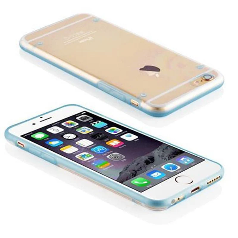 Cadorabo Hülle kompatibel mit Apple iPhone 6 / 6S Schutzhülle aus flexiblem TPU Silikon