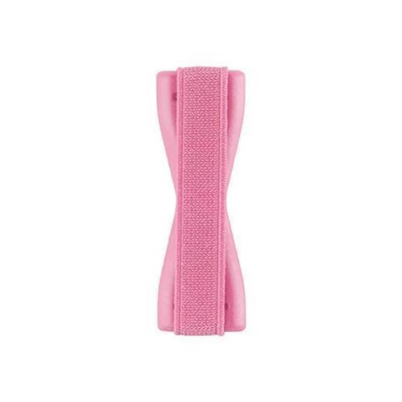 Cadorabo Finger-Halterung Sling Grip für Smartphone / Tablet / iPod / eReader Griff Henkel Sling Schlaufe Riemen in ROSA