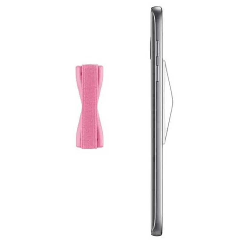 Cadorabo Finger-Halterung Sling Grip für Smartphone / Tablet / iPod / eReader Griff Henkel Sling Schlaufe Riemen in ROSA