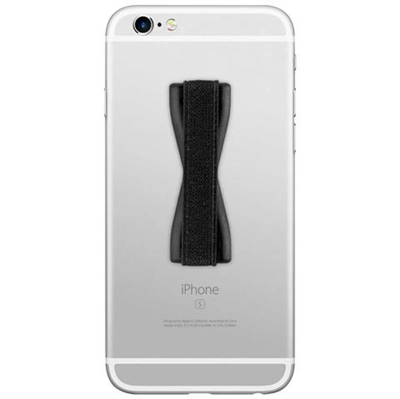 Cadorabo Finger-Halterung Sling Grip für Smartphone / Tablet / iPod / eReader Griff Henkel Sling Schlaufe Riemen in ROSA