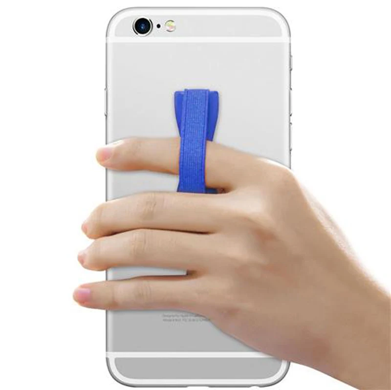 Cadorabo Finger-Halterung Sling Grip für Smartphone / Tablet / iPod / eReader Griff Henkel Sling Schlaufe Riemen in ROSA