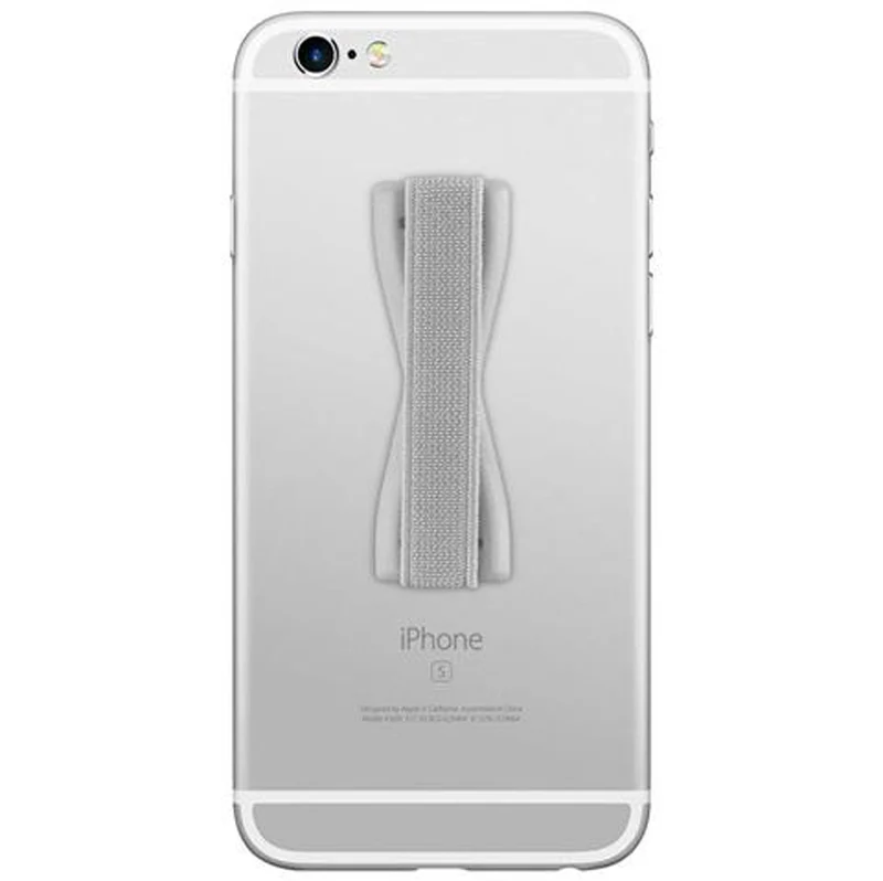 Cadorabo Finger-Halterung Sling Grip für Smartphone / Tablet / iPod / eReader Griff Henkel Sling Schlaufe Riemen in ROSA