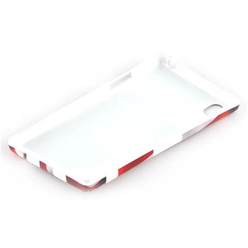 Cadorabo Hülle kompatibel mit Sony Xperia Z1 mit STARS AND STRIPES Aufdruck - Hard Case Schutzhülle im trendigen Design
