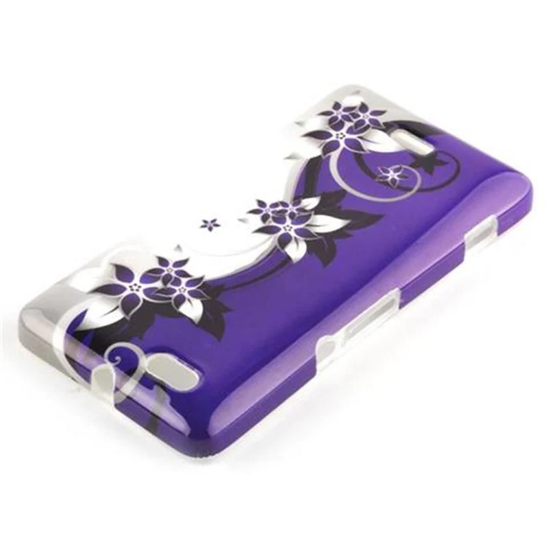 Cadorabo Hülle kompatibel mit Sony Xperia M mit STARS AND STRIPES Aufdruck - Hard Case Schutzhülle im trendigen Design