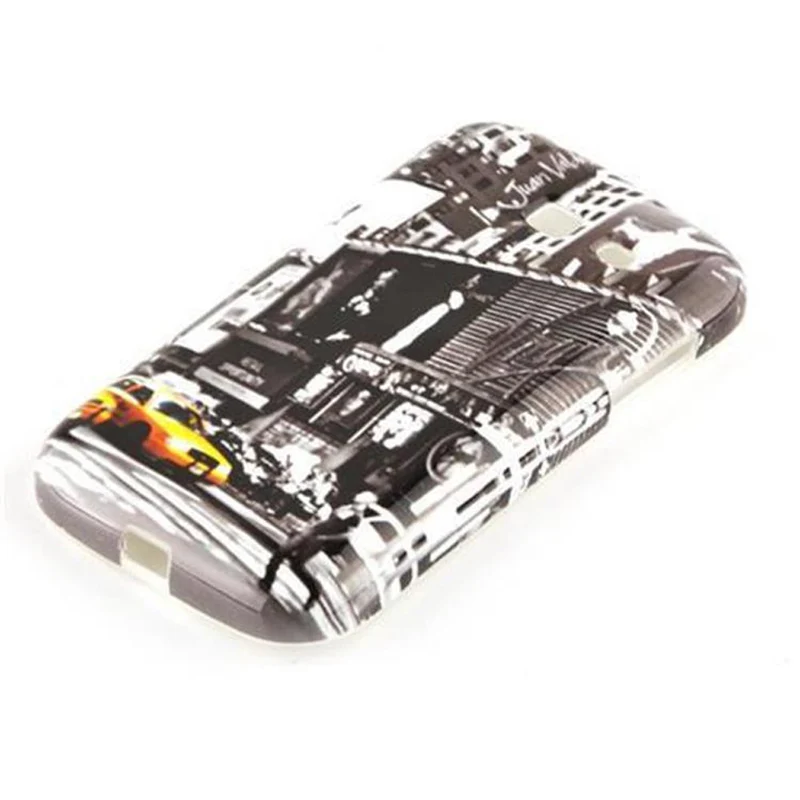 Cadorabo Hülle kompatibel mit Samsung Galaxy TREND LITE mit STARS AND STRIPES Aufdruck - Hard Case Schutzhülle im trendigen Design