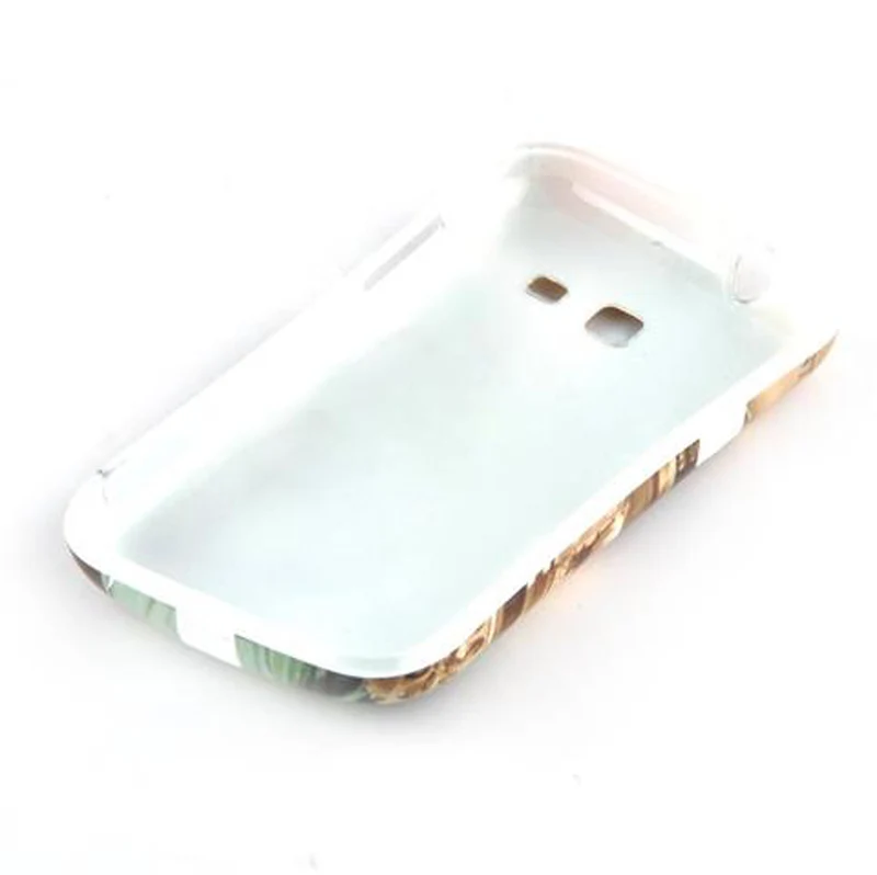 Cadorabo Hülle kompatibel mit Samsung Galaxy TREND LITE mit STARS AND STRIPES Aufdruck - Hard Case Schutzhülle im trendigen Design