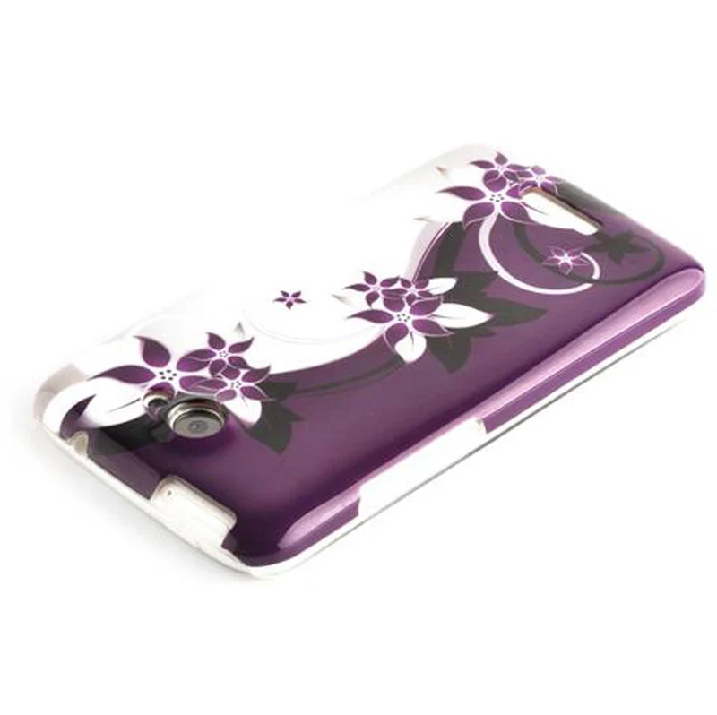 Cadorabo Hülle kompatibel mit HTC ONE X / X+ mit STARS AND STRIPES Aufdruck - Hard Case Schutzhülle im trendigen Design