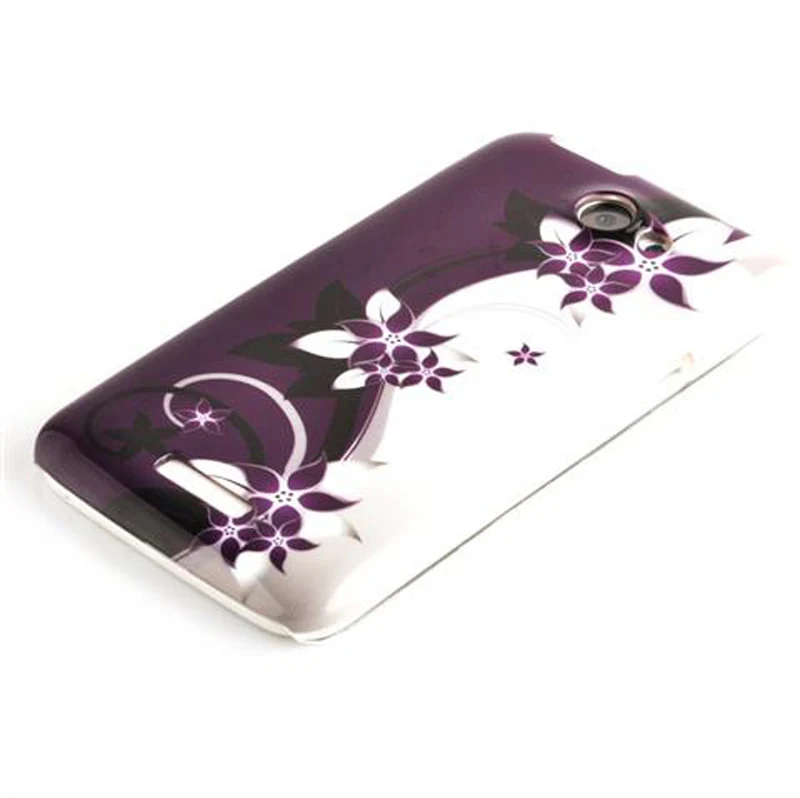 Cadorabo Hülle kompatibel mit HTC ONE X / X+ mit STARS AND STRIPES Aufdruck - Hard Case Schutzhülle im trendigen Design
