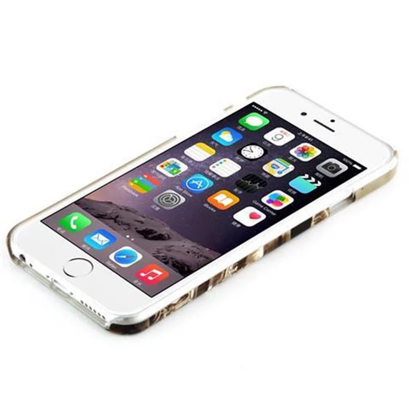 Cadorabo Hülle kompatibel mit Apple iPhone 6 / 6S mit NEW YORK - FREIHEITSSTATUE Aufdruck - Hard Case Schutzhülle im trendigen Design
