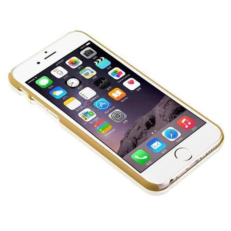 Cadorabo Hülle kompatibel mit Apple iPhone 6 / 6S Hard Case Schutzhülle in Blumen Paisley Henna Design gegen Kratzer und Stöße