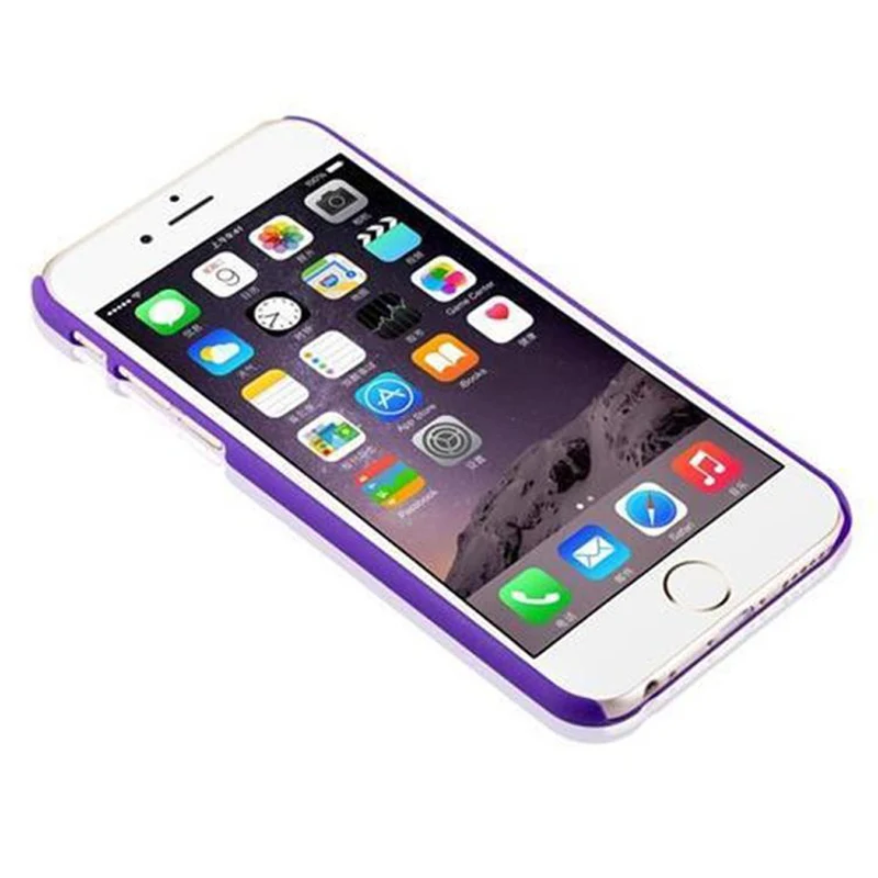 Cadorabo Hülle kompatibel mit Apple iPhone 6 / 6S Hard Case Schutzhülle in Blumen Paisley Henna Design gegen Kratzer und Stöße
