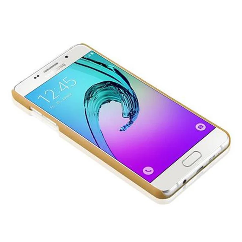 Cadorabo Hülle kompatibel mit Samsung Galaxy A5 2016 Hard Case Schutzhülle in Blumen Paisley Henna Design gegen Kratzer und Stöße